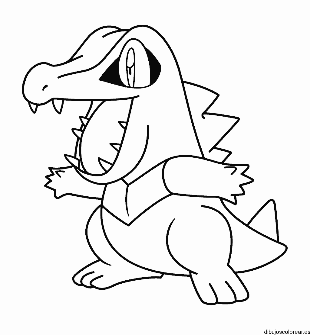 Dibujo de un pequeño dinosaurio