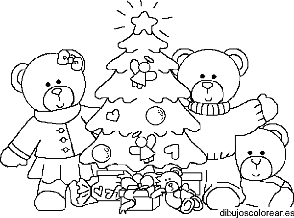 Osos celebran navidad