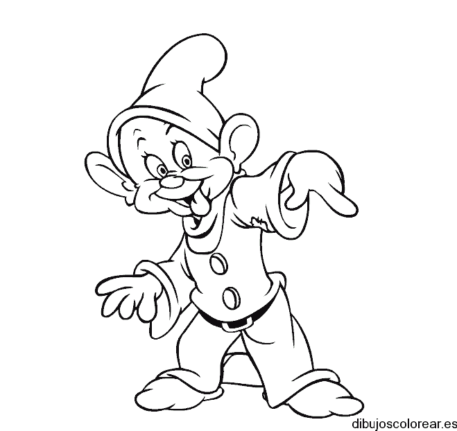 Dibujo del enano tontin