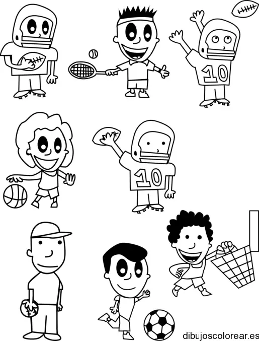 Dibujo de deportes