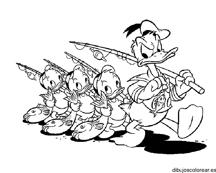 Pato Donald y sus sobrinos