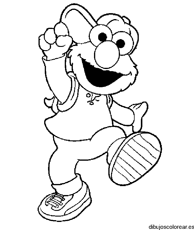 Elmo sonríe