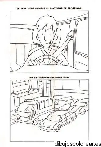 Dibujo de un nacimiento con los animales 
