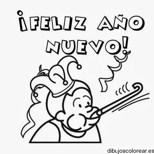 Dibujo de un reno de navidad 
