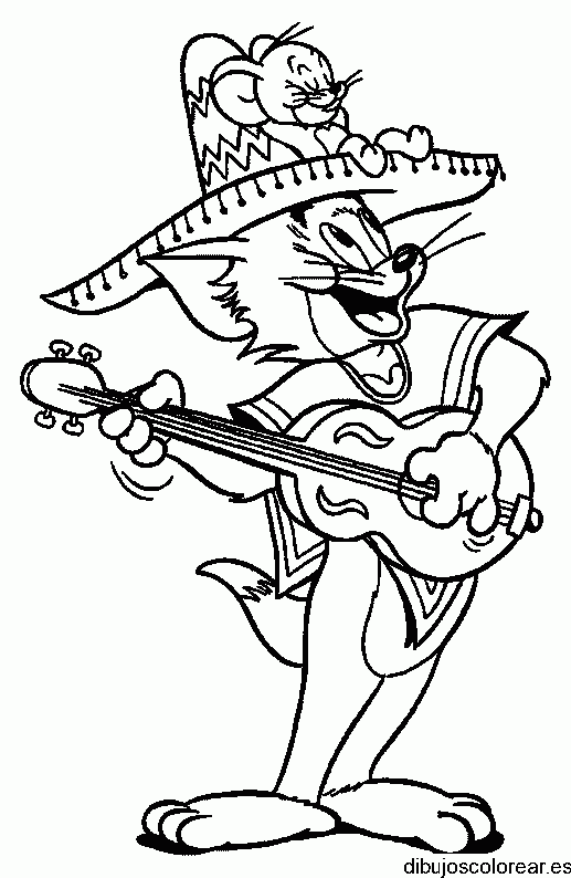 Dibujo de Tommy y Jerry en Mexico 