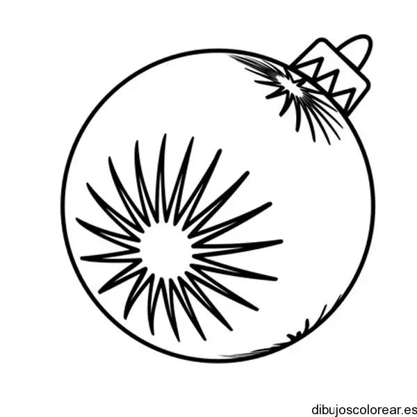 Dibujo una esferita de navidad