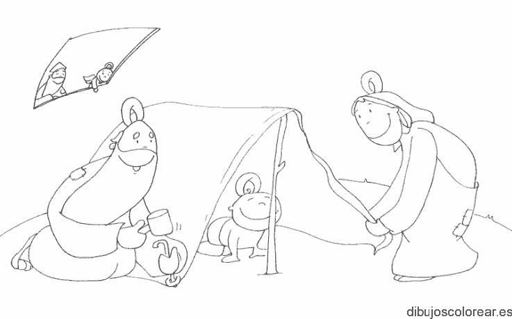 Dibujo de los dos amigos de hora de aventura 