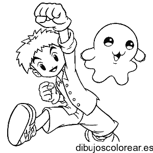 Dibujo de Digimon