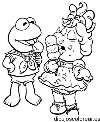 Dibujo de los Muppets bebés