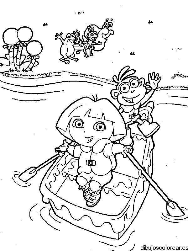 Dora la Exploradora rema