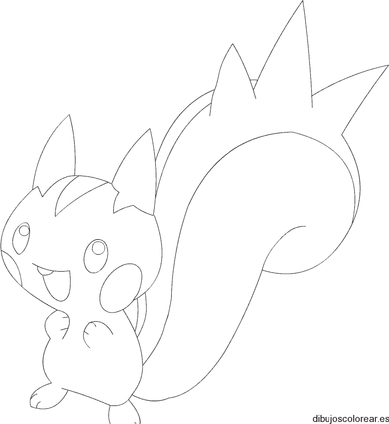 Dibujo de un pokemon 