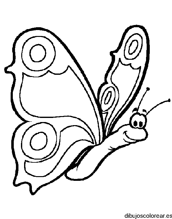 Mariposa sonriente
