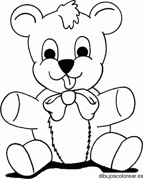 Dibujo de un oso de peluche 