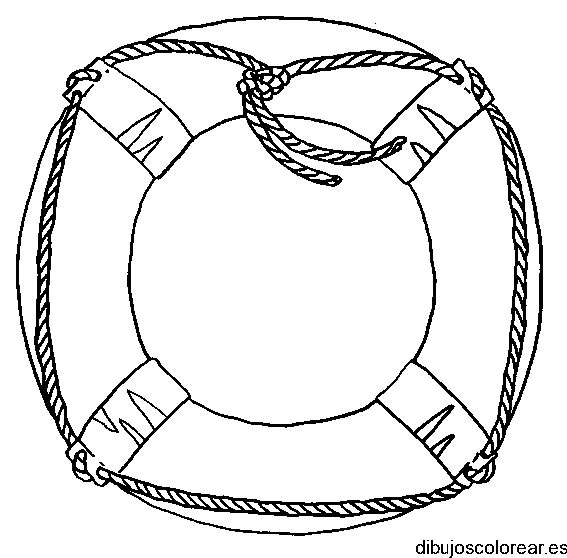 Dibujo de un salvavidas