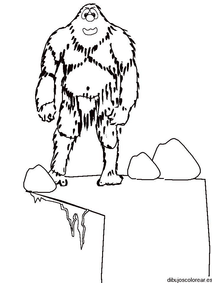 Dibujo de Pie Grande