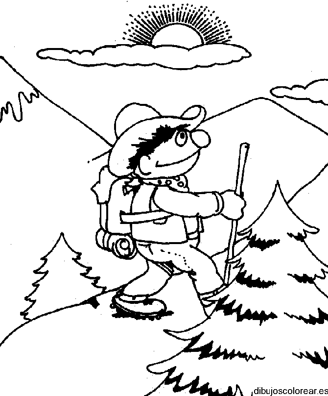 Dibujo de Enrique vestido de vaquero