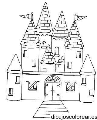 Dibujo de un castillo