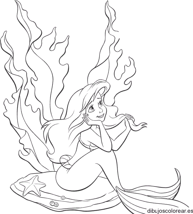 Dibujo de Ariel soñando despierta