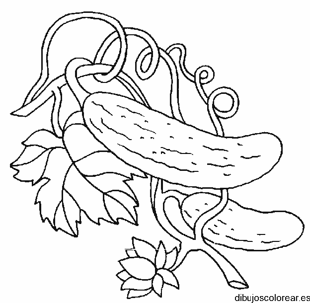 Dibujo de berenjenas