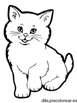 Dibujo de un gatito