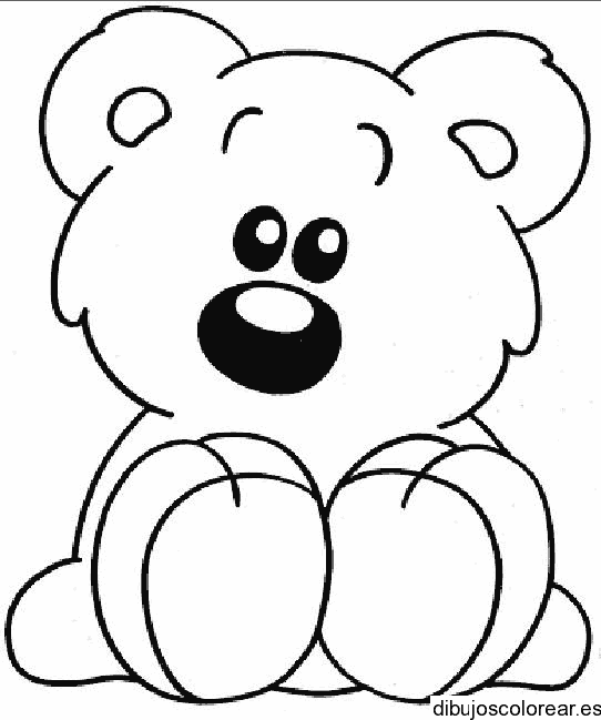 Dibujo de pequeño osito