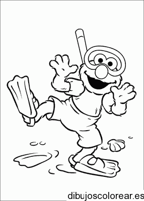 Dibujo de Elmo submarinista