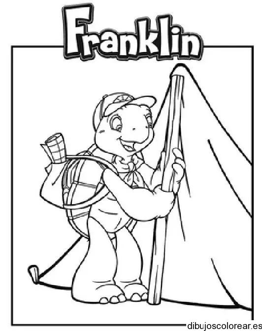 Dibujo de la tortuga Franklin