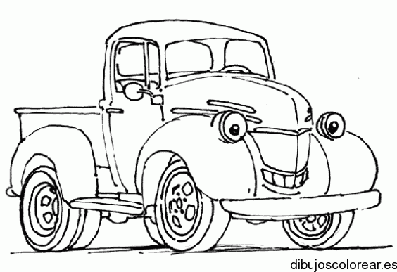 Dibujo de un coche enfurecido