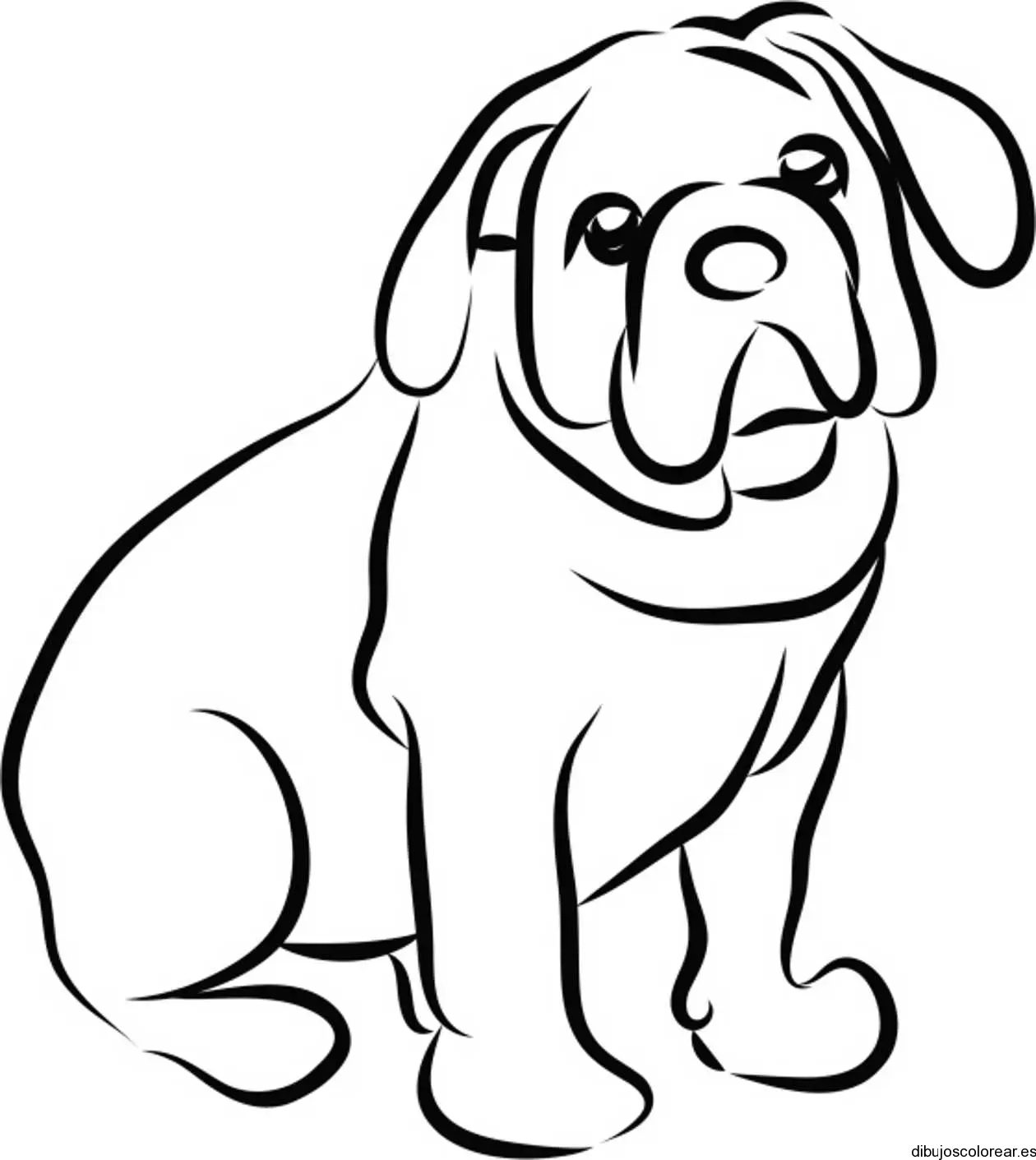 Dibujo de un perro 