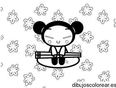 Dibujo de Pucca