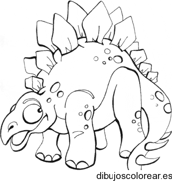 Dibujo de un dinosaurio