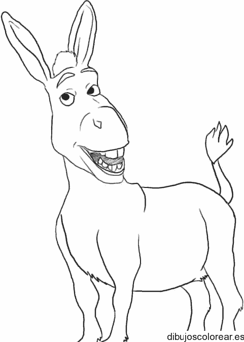 Dibujo de Burro