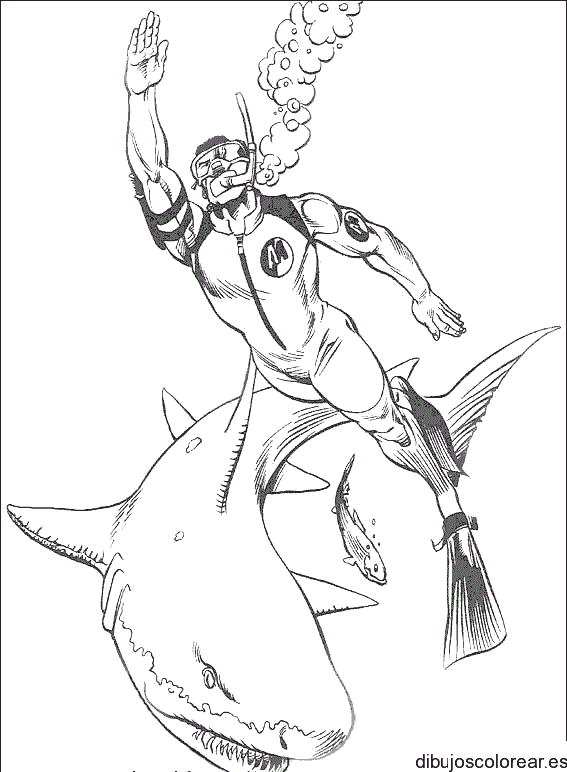 Dibujo de Aquaman