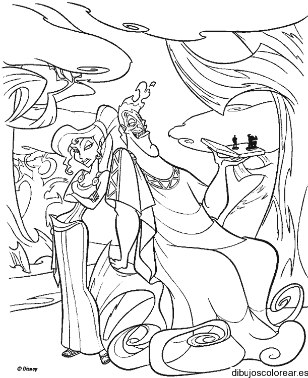 Dibujo de Megara