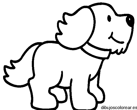 Dibujo de un perro cachorro
