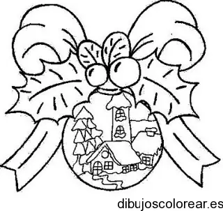 Dibujo de una esfera de cristal