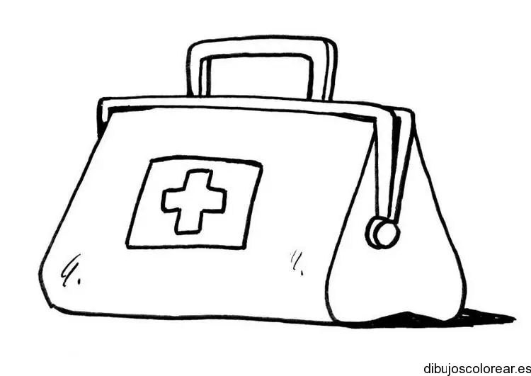 Dibujo de un maletín de médico