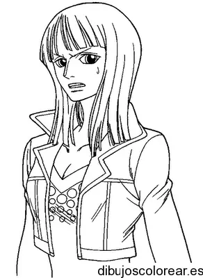 Dibujo de una chica llorando