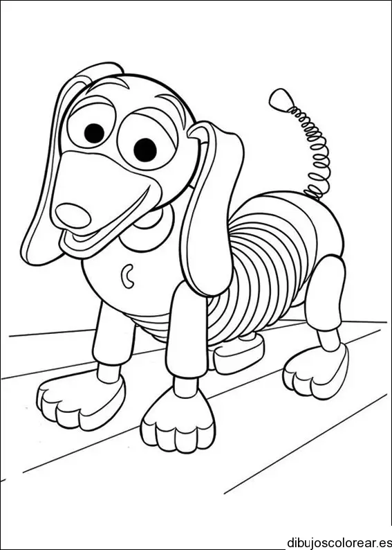 Dibujo del perro de Toy Story