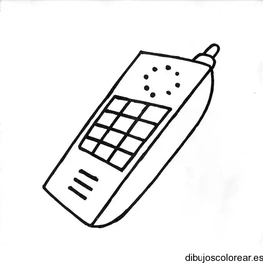 Dibujo de un móvil grande 
