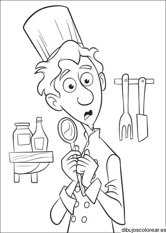Dibujo de Alfredo Linguini