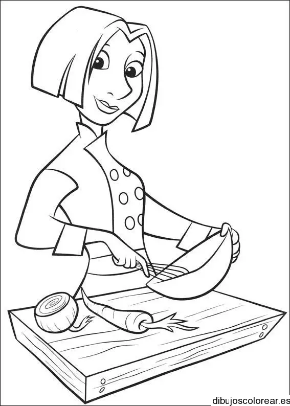 Dibujo de Colette Tatou