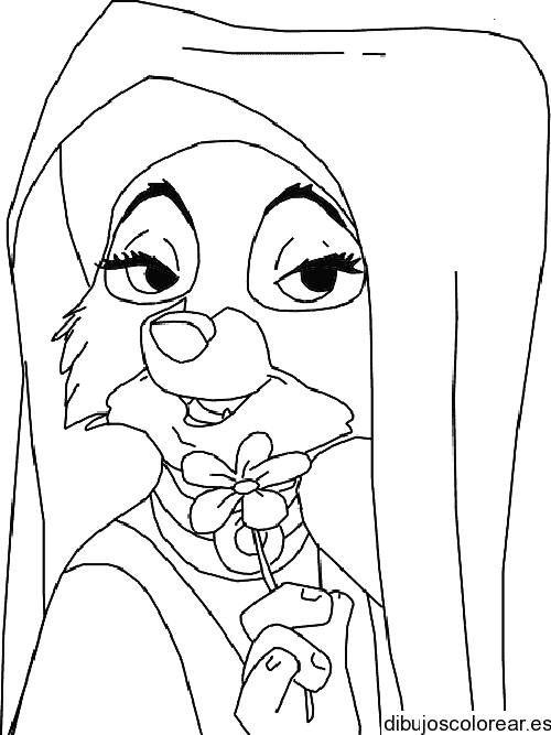 Dibujo  de Lady Marian