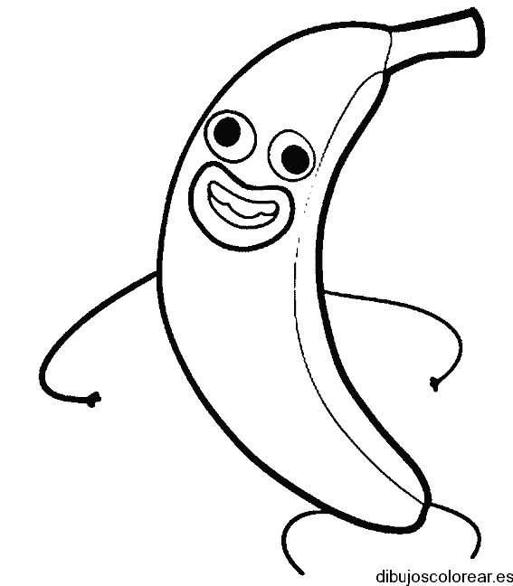 Dibujo de una banana