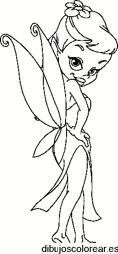 Dibujo de una hada 