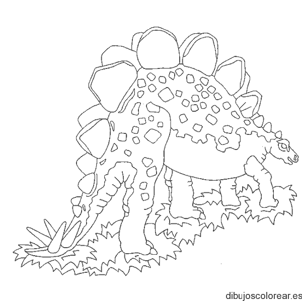Dibujo de un tiranosaurio