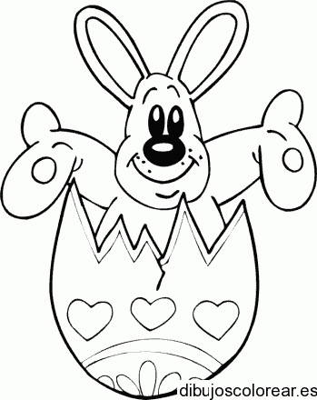 Un conejo de pascua