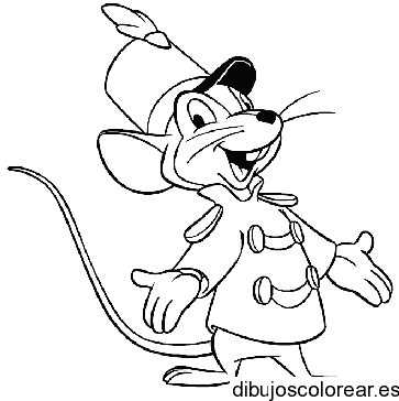 Dibujo de ratón Timothy Q. Mouse