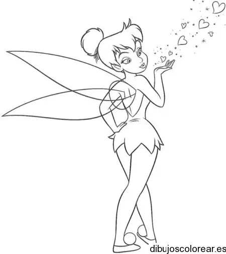 Dibujo de Tinkerbell
