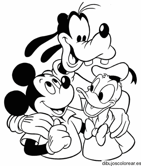 Dibujo de Tribilin con sus amigos